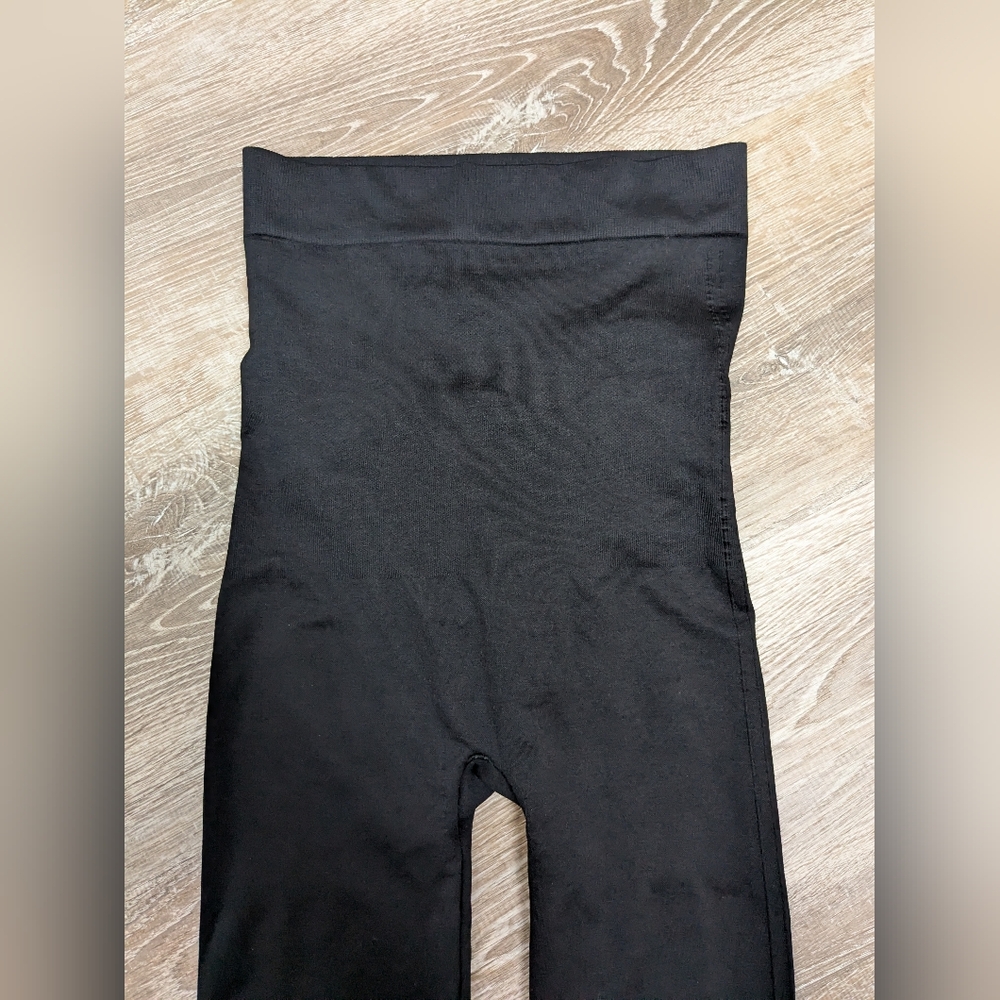 Blanqi Everyday Black Crop Belly Support Maternity Leggings Shapewear Size Small - Picture 8 of 8